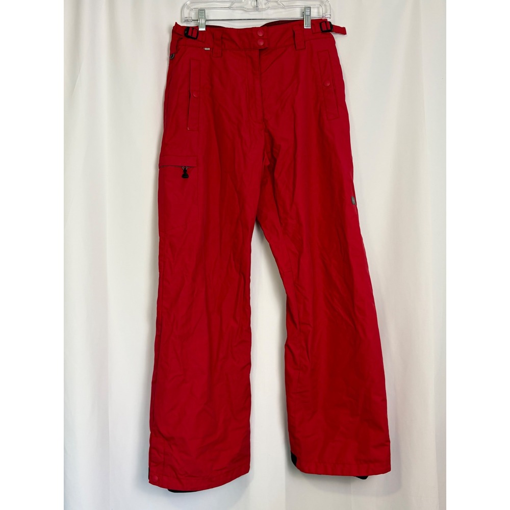 Columbia Sportswear Convert Red Ski Snow Pants Small Waterproof Pant